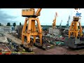 Inside shipyard - The process of building the ship.