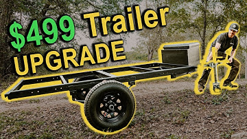 We Turned a $499 Harbor Freight Trailer into a Rugged Teardrop Trailer