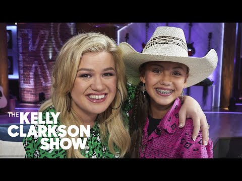 a-12-year-old-bull-rider-judges-kelly's-husband's-skills-|-the-kelly-clarkson-show