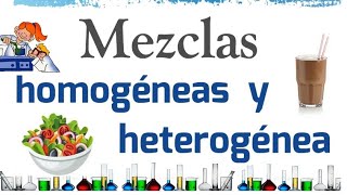 Mezclas homogéneas y heterogéneas | Educación Primaria