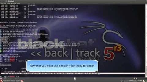 Hacking using Metasploit with Backtrack 5 Rc 3 2012 (Real Attack)!!!!!