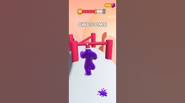 Blob Runner Level 202. unlimited diamond. best action, adventure and running game. #shorts