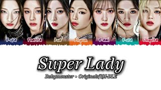 (AI COVER) HOW WOULD BABYMONSTER SING "SUPER LADY" BY (G)I-DLE? [Line Distribution]