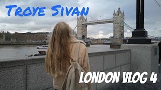 В ЛОНДОН НА TROYE SIVAN // LONDON VLOG 4 💙