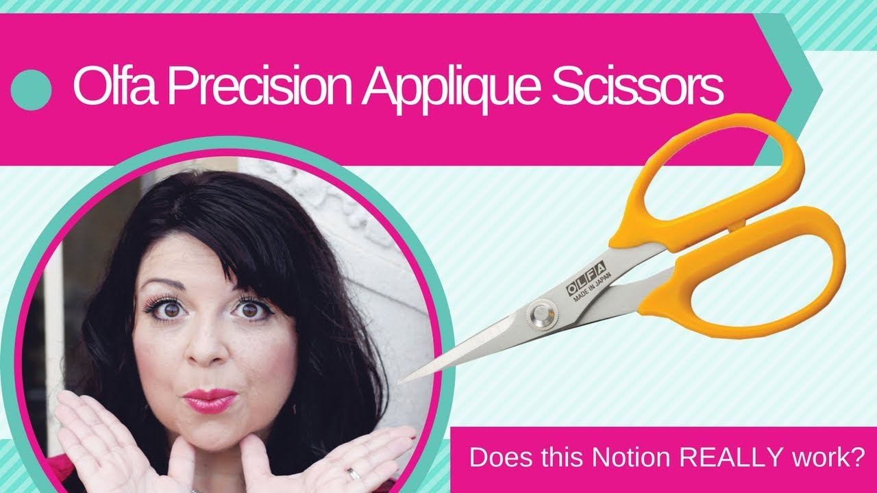 OLFA 5 Precision Applique Scissors - Crafty Gemini