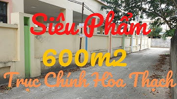 600m2 Siêu Phẩm Hòa Thạch, Quốc Oai, Hà Nội | Đất Nền Hòa Lạc