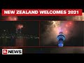 Welcome 2021: New Zealand Rings In New Year With Fireworks In Auckland