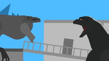 Heisei godzilla vs Zilla jr