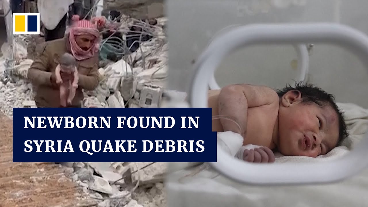 Baby born in rubble of Syria earthquake is named Aya and has new guardian, Turkey-Syria earthquake 2023