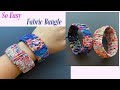  beautiful liberty fabric wrapped elastic scrunchie bracelet bangle wristband  pulseira  