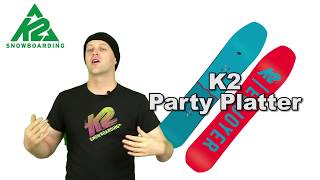 The K2 Party Platter Snowboard Review - YouTube