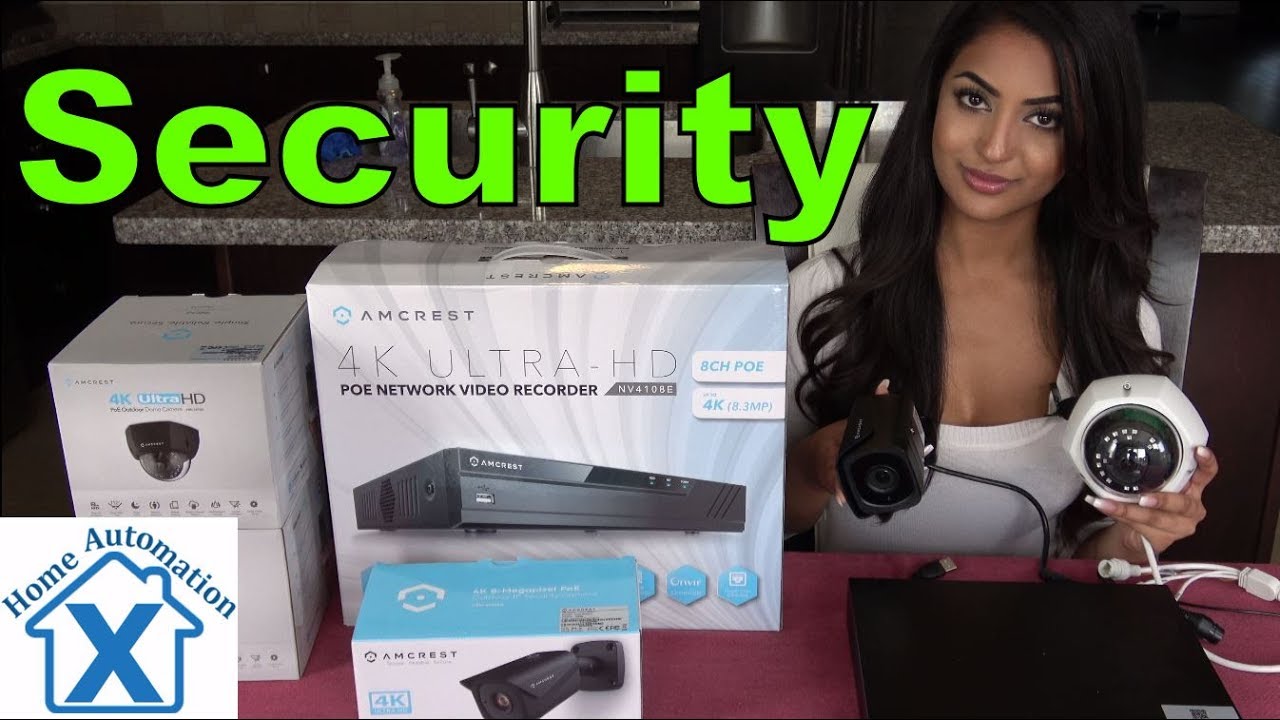 Smart Home Security Camera System by Amcrest - YouTube