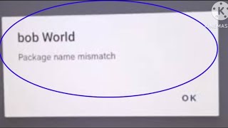 Fix Bob World package name mismatch error | How to solve bob world login package name mismatch