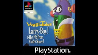 Veggietales Larry-Boy And The Fib From Outer Space Pal Playstation Bootleg Game Over