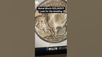 Thumbnail of $25,000 Buffalo Nickel Error Worth Money: 1935 Doubled Die Error Worth BIG Money! #valuablecoins
