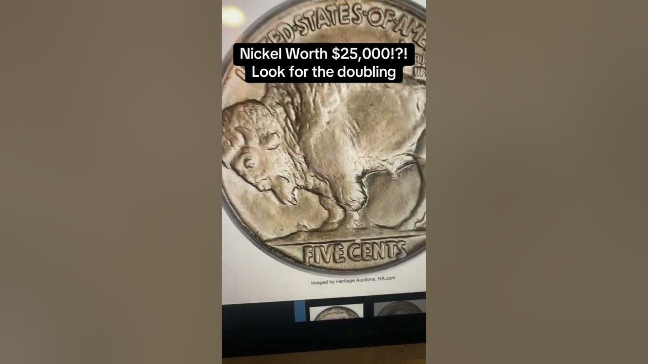 $25,000 Buffalo Nickel Error Worth Money: 1935 Doubled Die Error Worth BIG Money! #valuablecoins