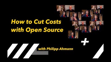 Philipp Ahmann - How to Save Money with Open Source | My Open Source Experience Podcast