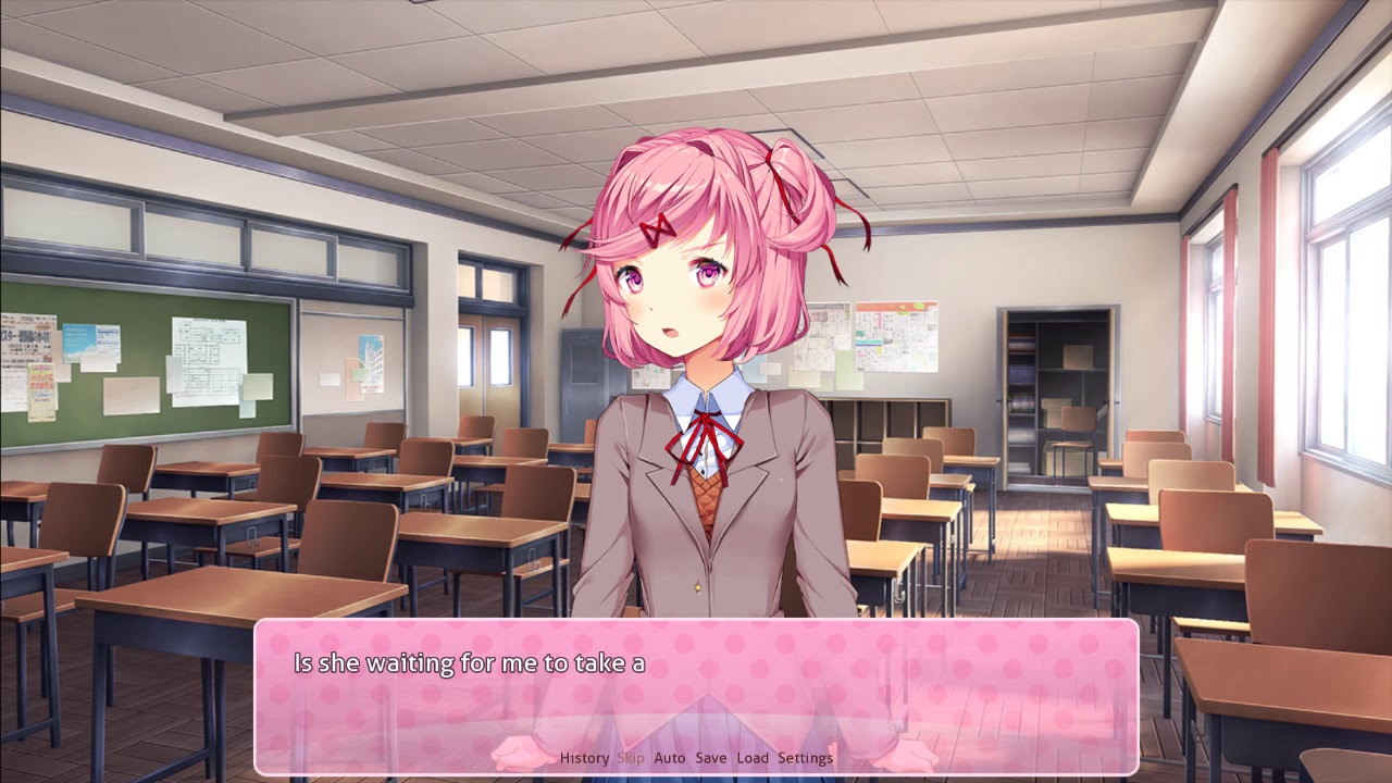 Doki Doki Literature Club Gameplay Part 1 No Commentary Youtube Doki Doki Literature Club Gameplay Part 1 No Commentary Youtube