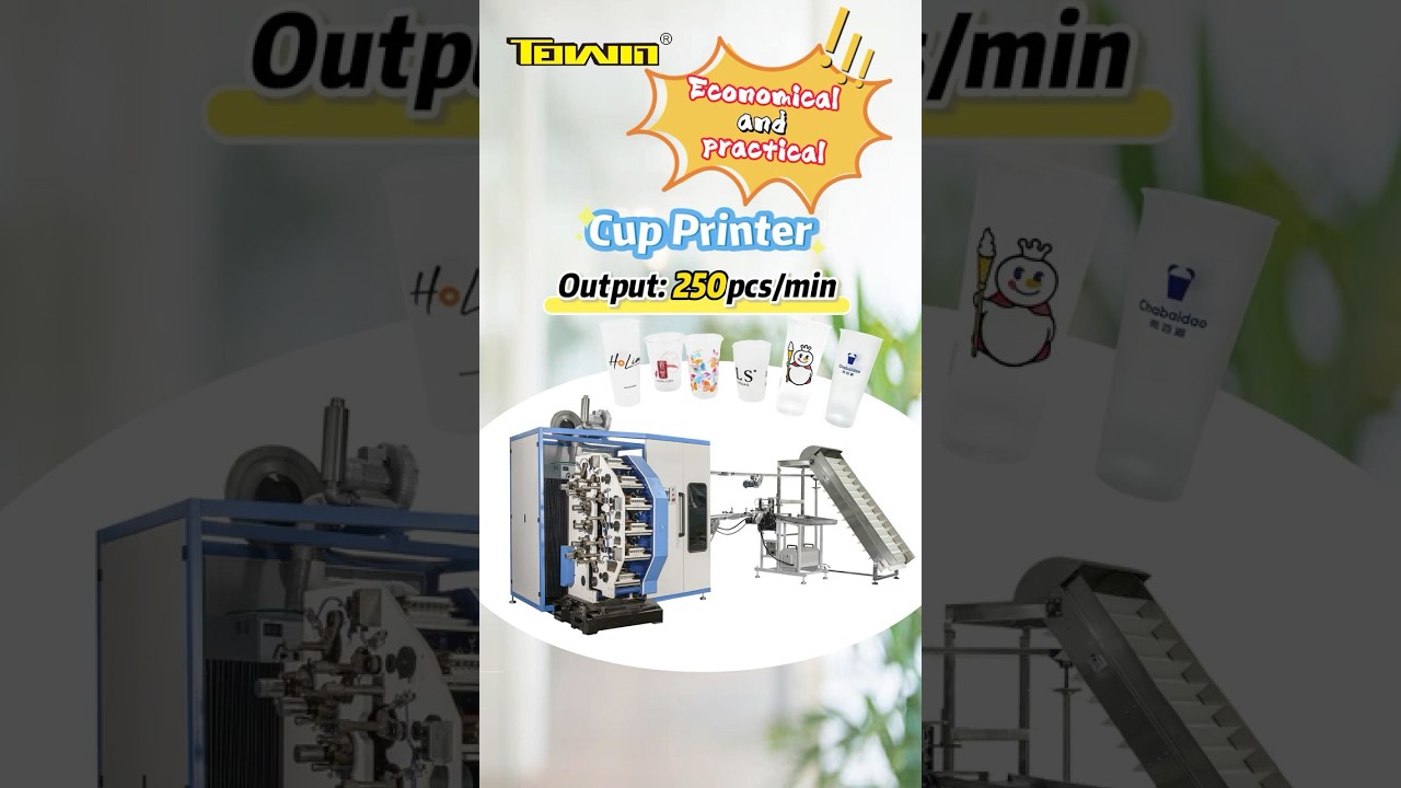 Towin Economical and Practical Cup Printing Machine Price