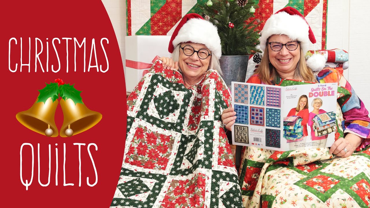 Christmas Quilts on the Double! All NEW Fabrics! - YouTube