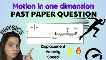 Grade 10 Mechanics Past Paper Question Motion in One Dimension