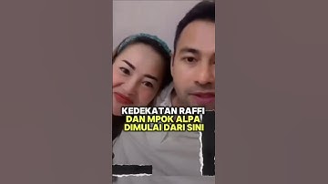 ternyata begini awal mulai Raffi Deket Mpok alpa #ransentertainment #raffiahmad #mpokalpa #rubenonsu