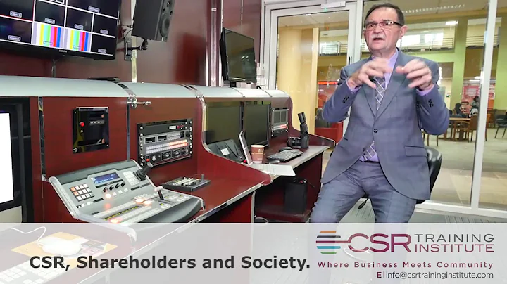 CSR, Shareholders and Society