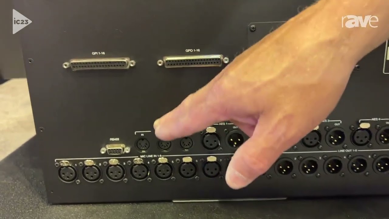 InfoComm 2023: DiGiCo Highlights Milan-Certified DMI-AVB Card in Quantum338 Mixing Console With AVB