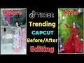 Tiktok New Trend Before/After Capcut Editing | Viral Picsart Capcut Editing