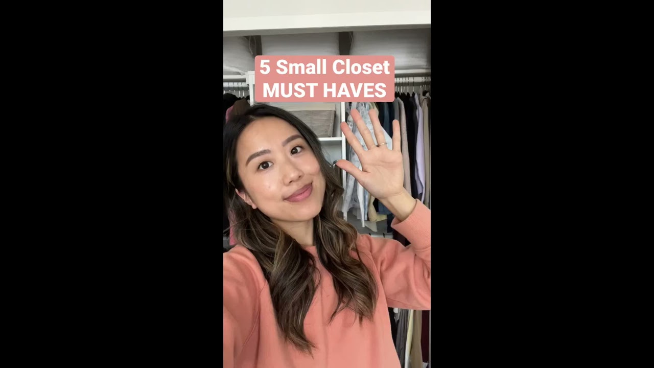 5 SMALL Closet Organization MUST HAVES Shorts