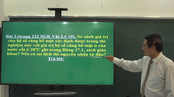 Công thức thực nghiệm xác định hệ số căng Be mặt