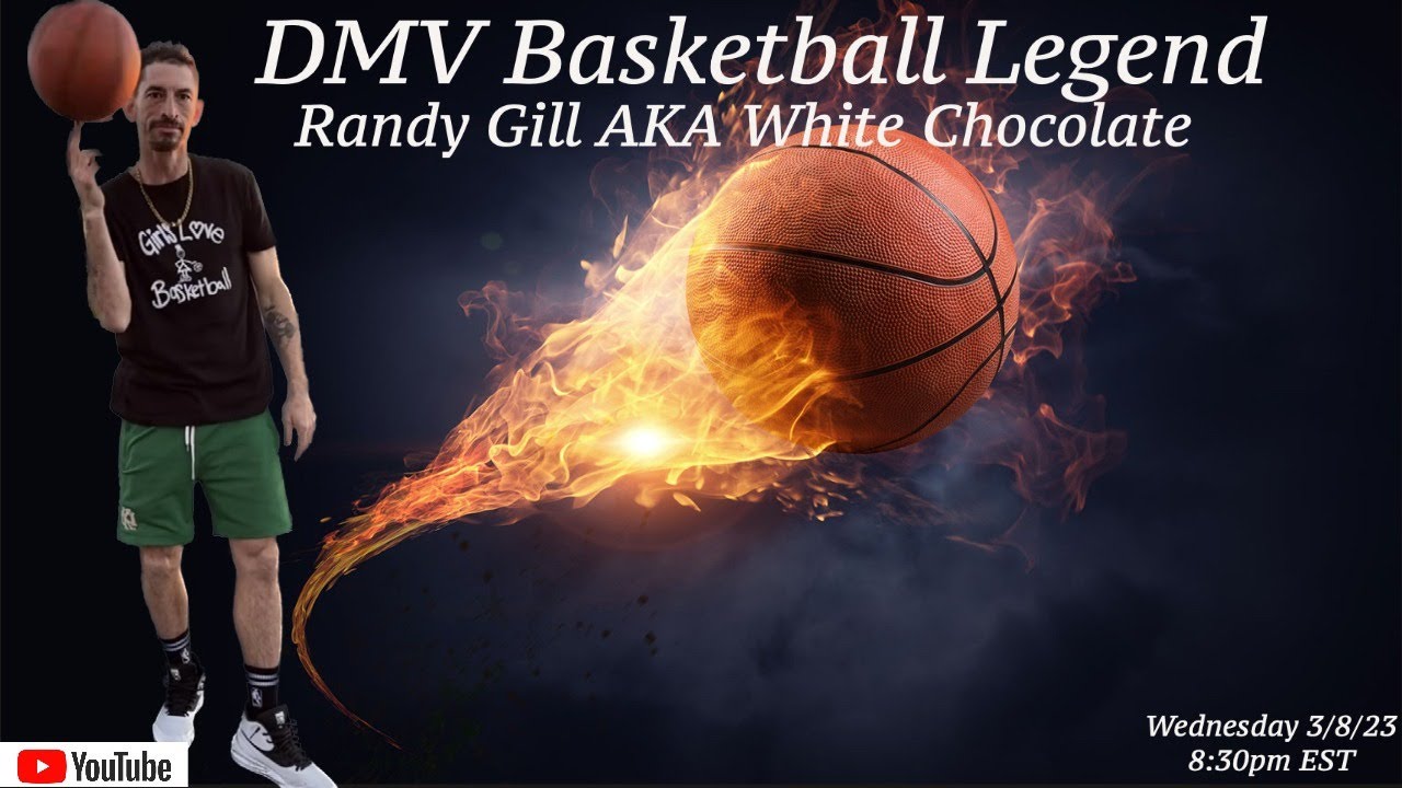 DMV Basketball Legend Randy Gill AKA White Chocolate drops by Live with  Liteskin Lou 