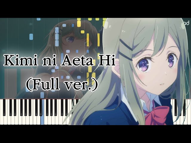 Stream 『Adachi to Shimamura, OP / Opening FULL』✠【Kimi ni Aeta Hi / Adachi  and Shimamura】 by Waffle Kashima