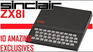10 Amazing Sinclair ZX81 Exclusives - YouTube