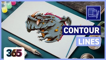 Contour Lines | ProCreate #294/365