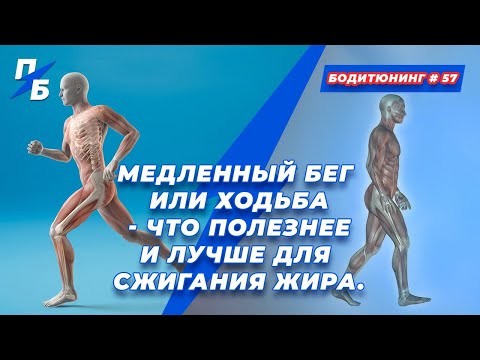 Медленный бег или ходьба - что полезнее и лучше для сжигания жира