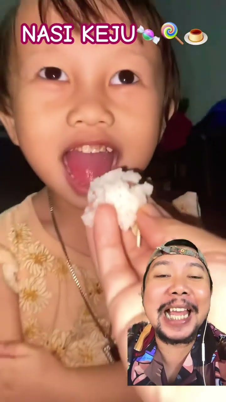 NASI KEJU KESUKAANKU!!!!??? #food #nasi #cute #funny #baby #cutebaby