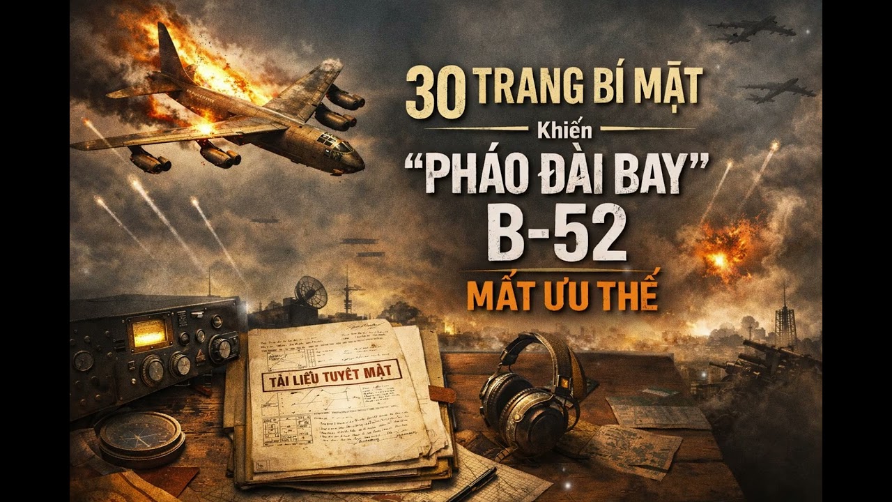 30 trang tài liệu bí mật khiến “pháo đài bay” B-52 mất ưu thế