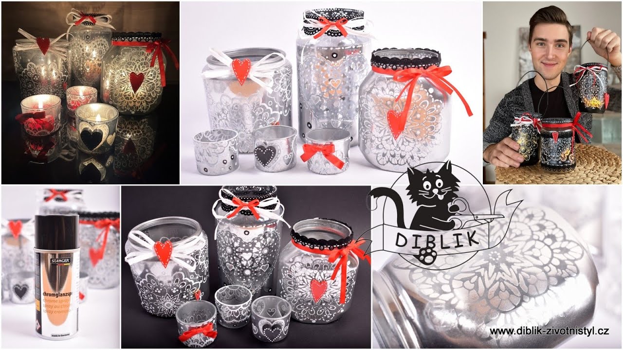 Technika zrcadlení (svícny) - Jan Diblíček