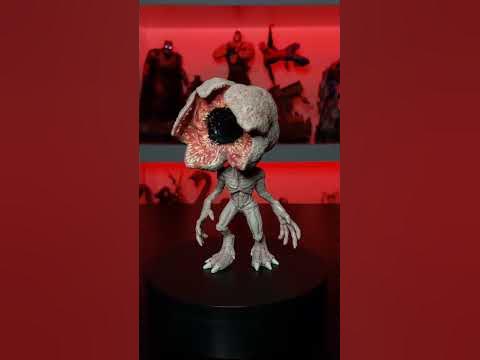 Creepy appearance of Demogorgon, with its open mouth and tendrils