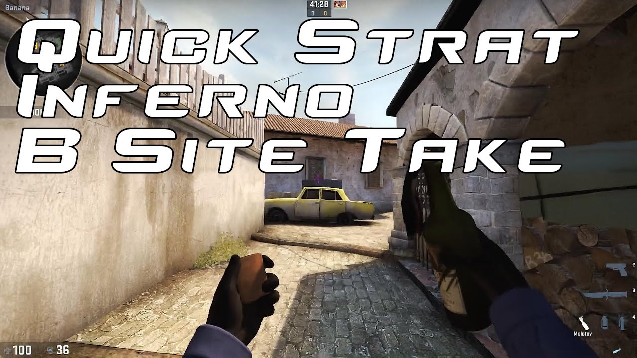 CS:GO | Quick Strat - Inferno B Site Take - YouTube