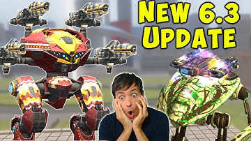 NEW Powerful Setups! War Robots 6.3 Update Live Gameplay WR