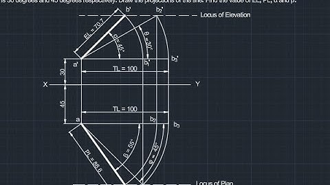 Probleem met de projectie van lijnen wanneer ze schuin staan ​​ten opzichte van beide vlakken