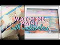 Watercolor Painting | Beach and Adirondack Chairs Painting | The Craf-T Home