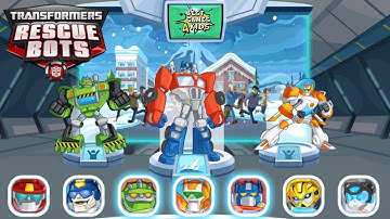 Transformers Rescue Bots: Disaster Dash Hero Run #121 | OUTRUN avalanches w/ DinoBots! By Budge