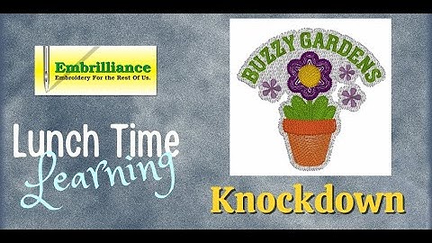 Knockdown Stitches in Enthusiast