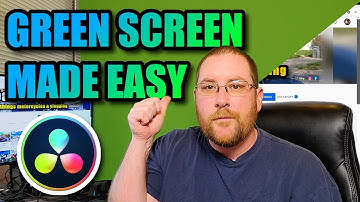 Davinci Resolve 17 Green Screen made EASY // Fusion Delta Keyer Tutorial