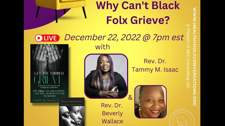 Healthy & Holy Conversations: Why Can't Black Folx...