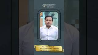 Student Testimonial: Mr. Ajmeer Omar from Myanmar (Masters In Gemology Course)