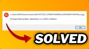 (FIXED)  "Package Failed updates, dependency or conflict validation" error